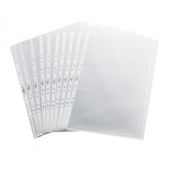 DURABLE 8577 19 CLEAR VIEW POCKETS FOR A3 LANDSCAPE PRESENTERS (1X10 PCS)